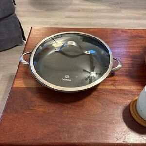 Calphalon Contemporary Series 12 Inch Non-Stick Double Handled Skillet With Lid